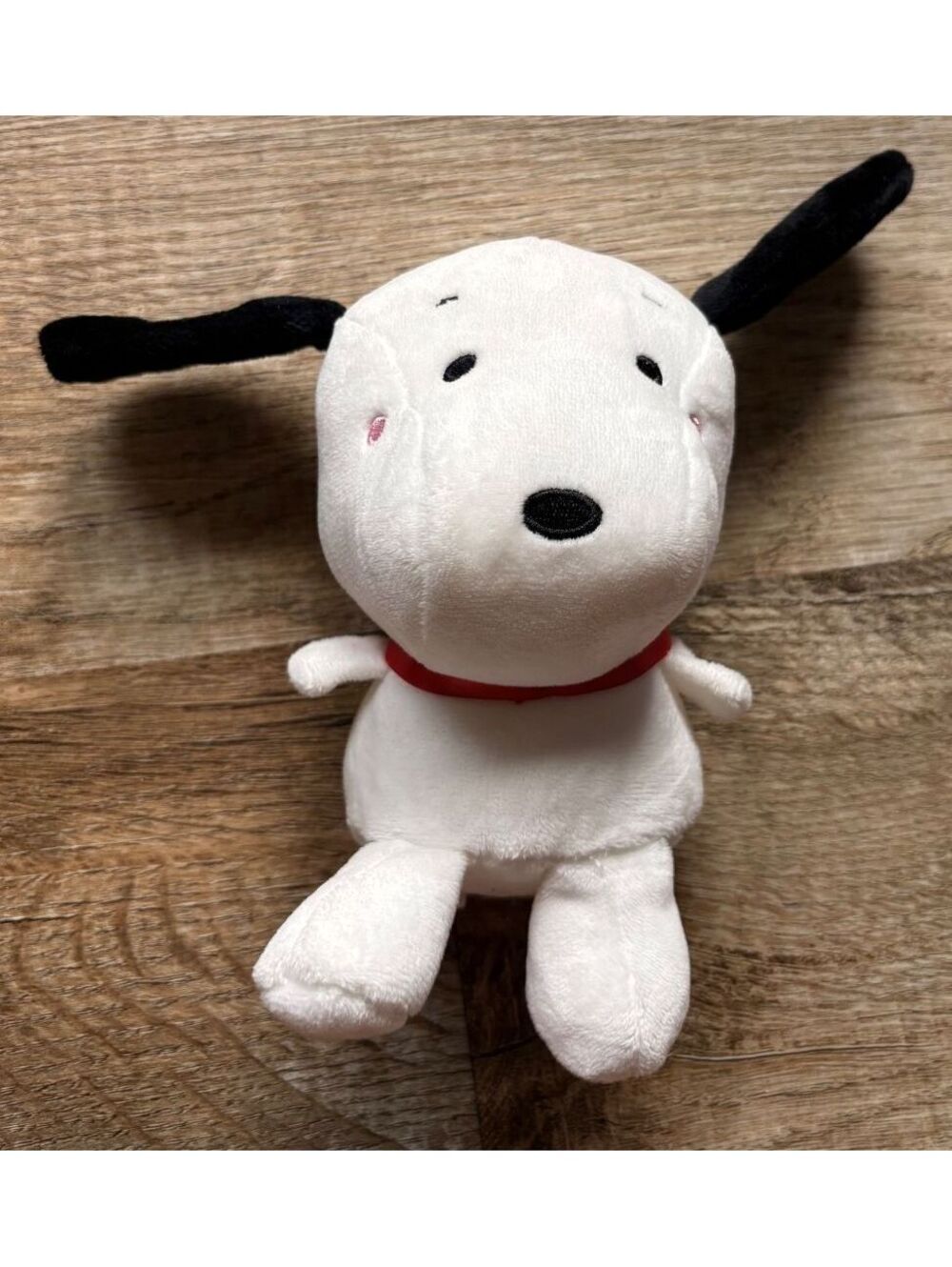 Hallmark Peanuts Snoopy White Plush Dog Toy with Red Collar 2023